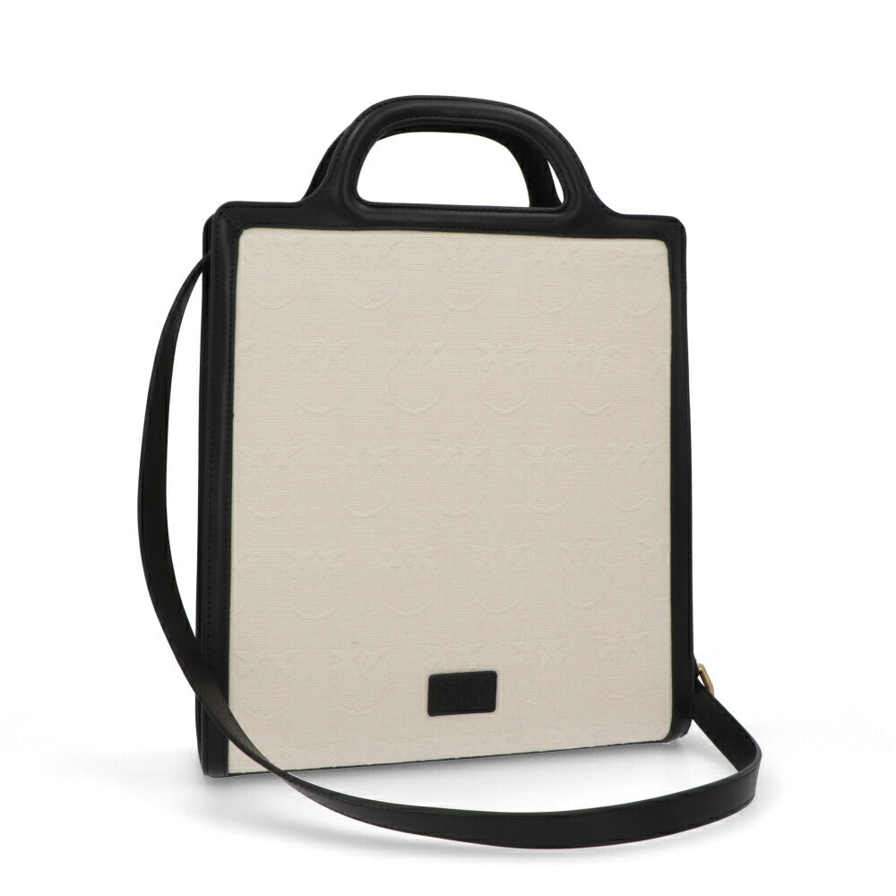 PINKO ハンドバッグ ブラウン ブラック ショルダーバッグ 1P22MU-Y7V3