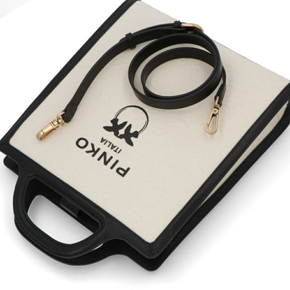 PINKO ハンドバッグ ブラウン ブラック ショルダーバッグ 1P22MU-Y7V3