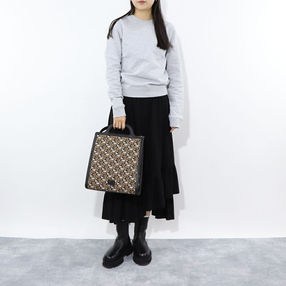 PINKO ハンドバッグ ブラウン ブラック  ショルダーバッグ 1P22LQ-Y7TG