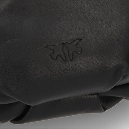 PINKO ハンドバッグ ブラック ミニバッグ レザー 100192-A0F2