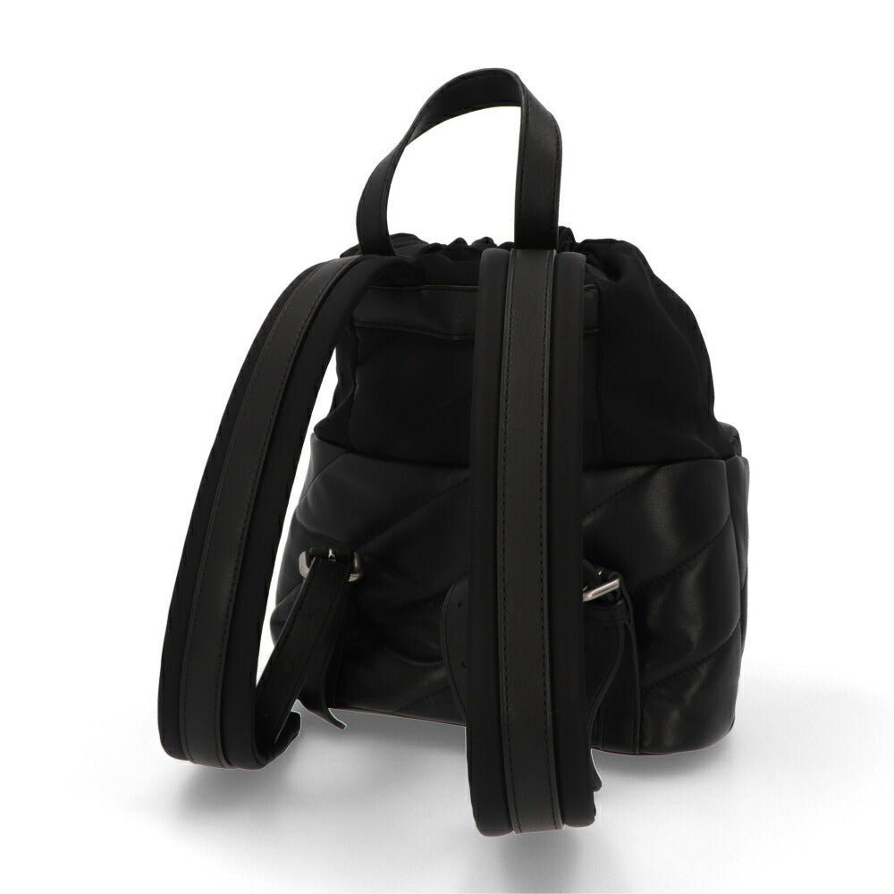 PINKO リュック ブラック バックパック レザー ナイロン キルティング 1P22LG-Y85R