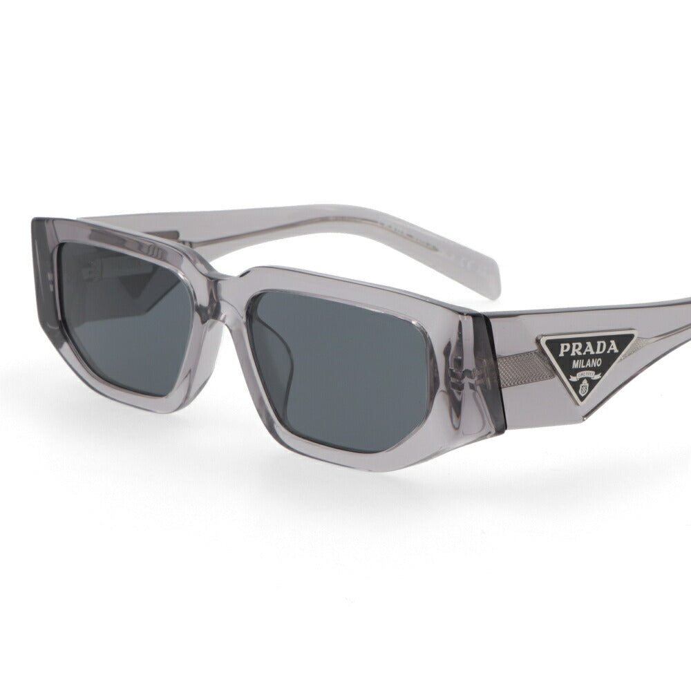 PRADA アイウェア サングラス グレー系 トライアングルロゴ メタルロゴ SPR09Z E18S