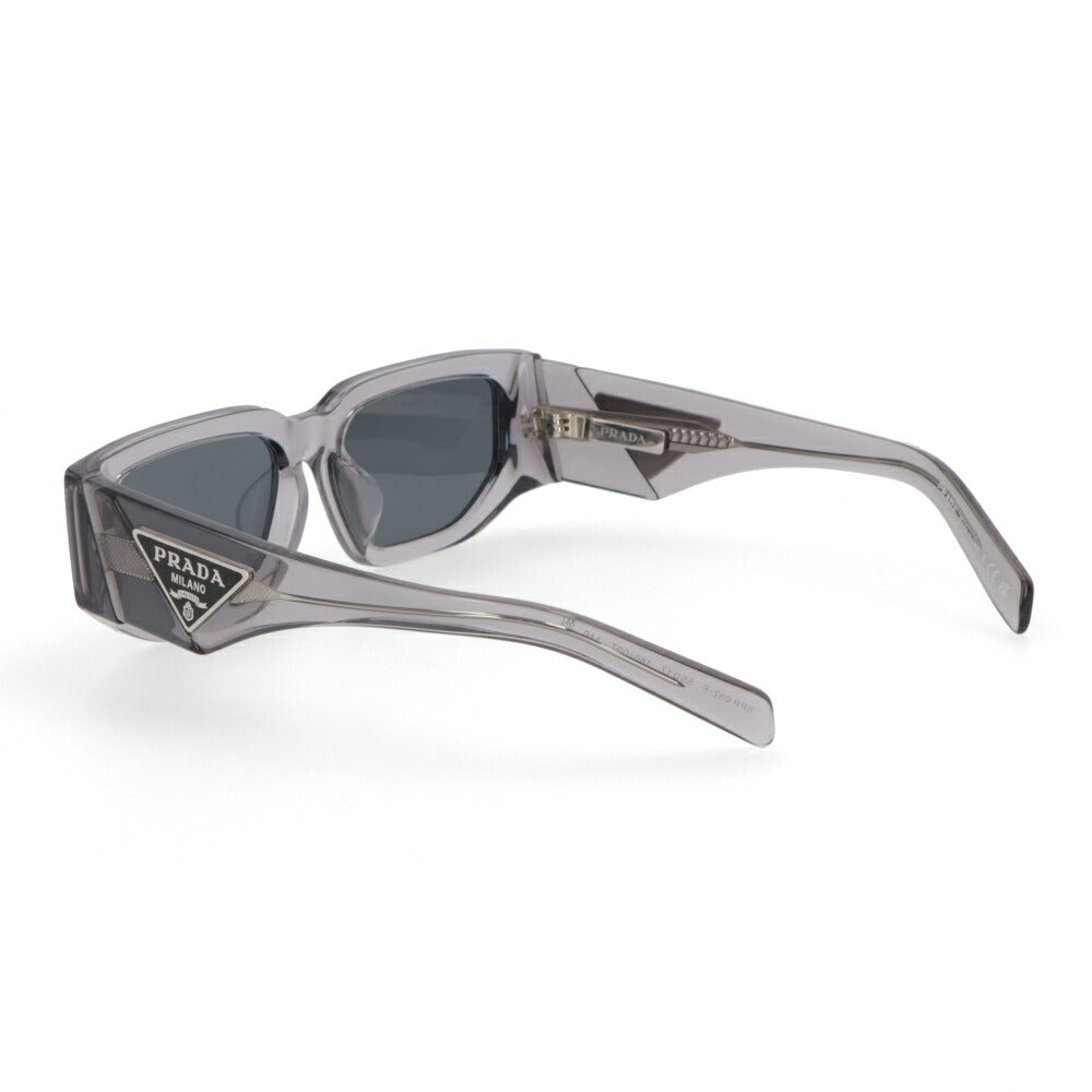 PRADA アイウェア サングラス グレー系 トライアングルロゴ メタルロゴ SPR09Z E18S
