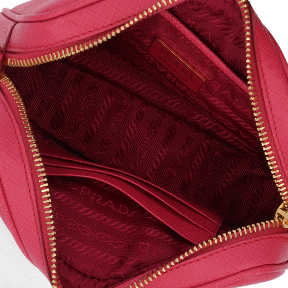PRADA ショルダーバッグ ピンク サフィアーノレザー
