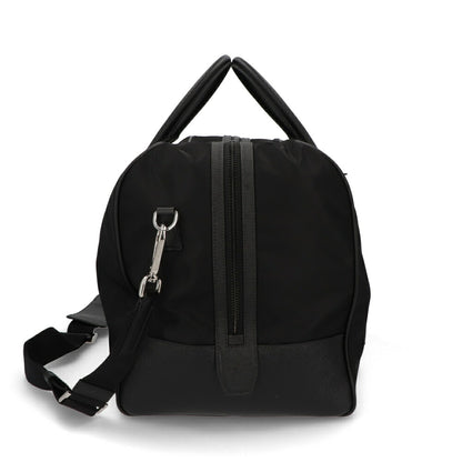 PRADA ボストンバッグ TESSUTO+SAFFIANO トライアングル