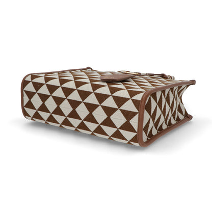 PRADA ショルダーバッグ ジャガード織り レザー