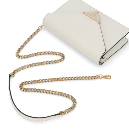 PRADA ショルダーバッグ サフィアーノレザー トライアングルロゴ