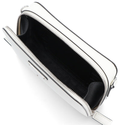 PRADA ショルダーバッグ ホワイト サフィアーノ