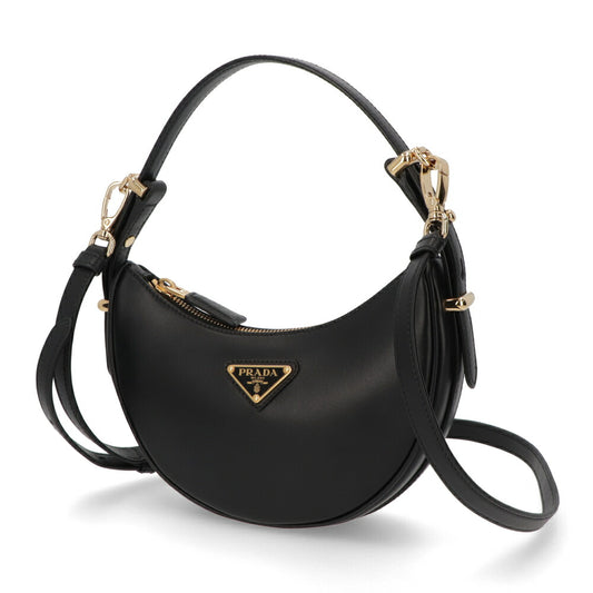PRADA ショルダーバッグ 三日月バッグ トライアングルロゴ