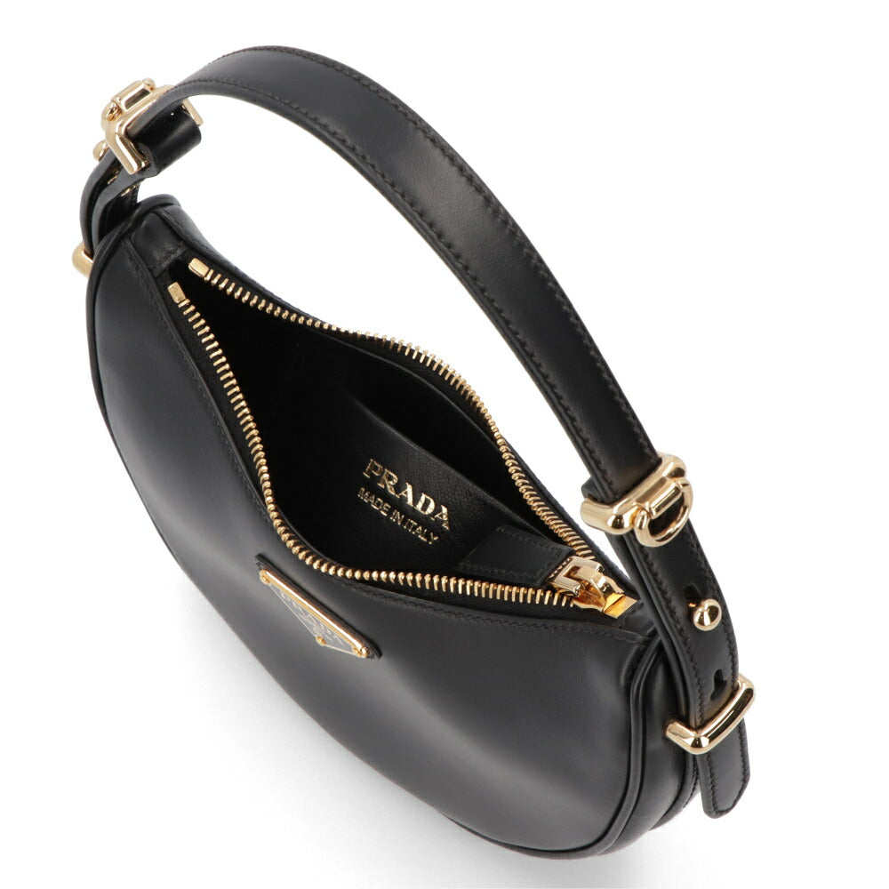 PRADA ショルダーバッグ 三日月バッグ トライアングルロゴ