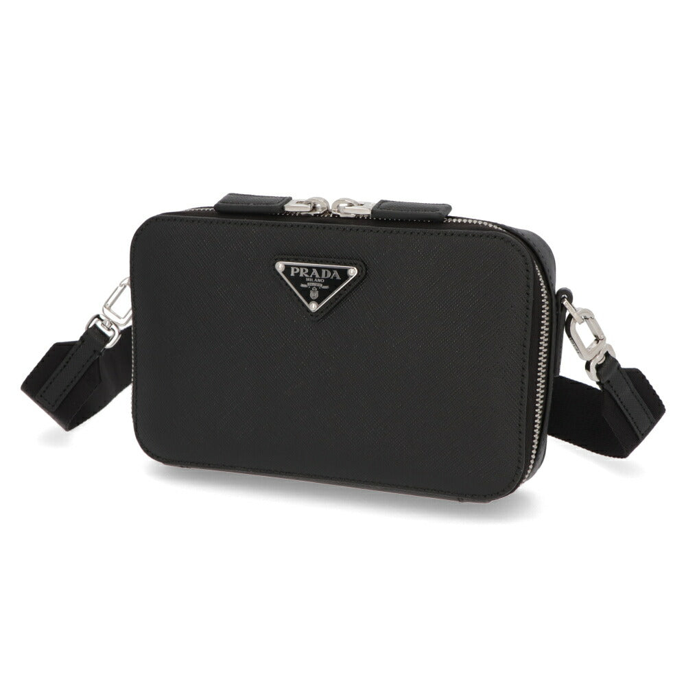 PRADA ショルダーバッグ BRIQUE ブリック ブラック サフィアーノ 2VH173