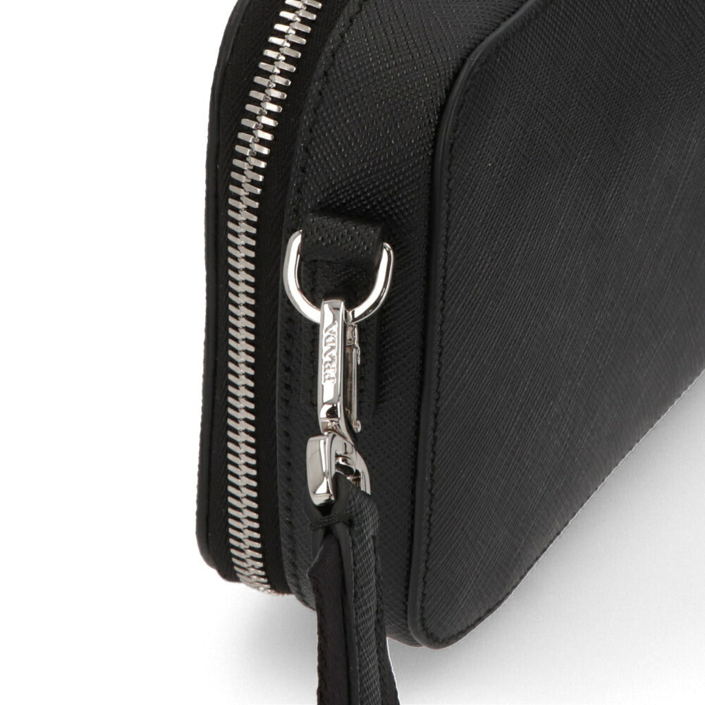 PRADA ショルダーバッグ BRIQUE ブリック ブラック サフィアーノ 2VH173