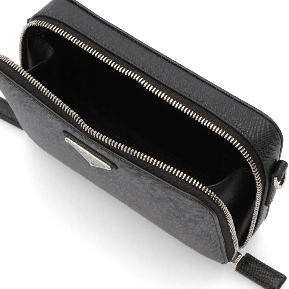 PRADA ショルダーバッグ BRIQUE ブリック ブラック サフィアーノ 2VH173