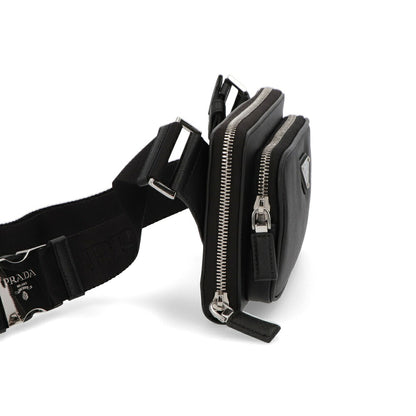 PRADA ショルダーバッグ ブラック サフィアーノ 2VH156