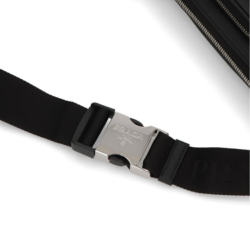 PRADA ショルダーバッグ ブラック サフィアーノ 2VH156