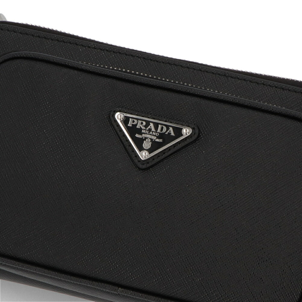 PRADA ショルダーバッグ ブラック サフィアーノ 2VH156