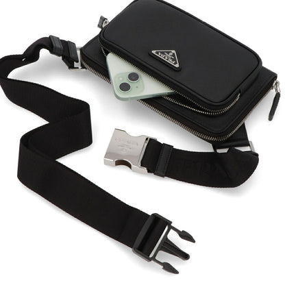 PRADA ショルダーバッグ ブラック サフィアーノ 2VH156