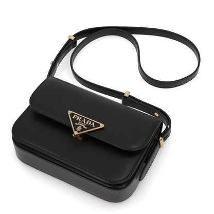 PRADA ショルダーバッグ ブラック レザー 1BD375