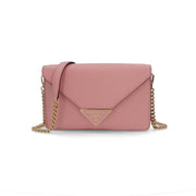 PRADA ショルダーバッグ ピンク クラッチバッグ クロスボディ トライアングルロゴ 1BD318 NZV