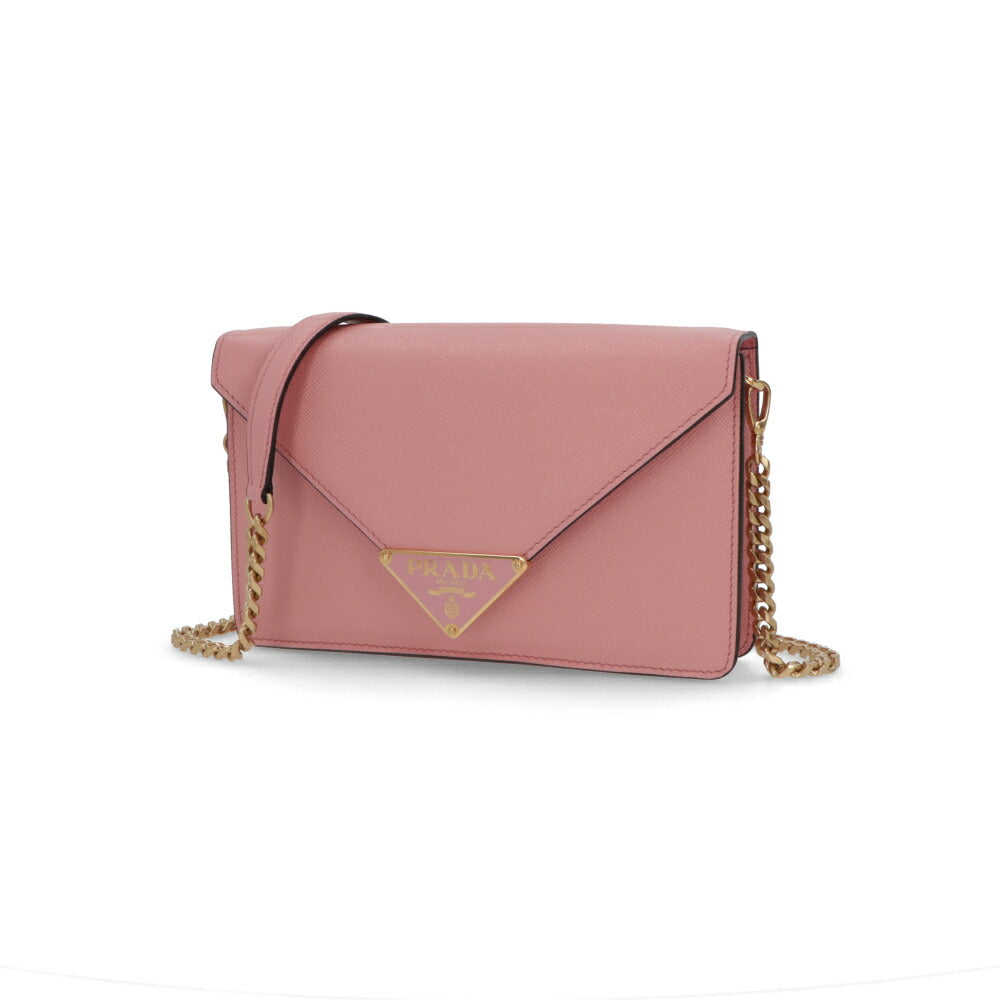 PRADA ショルダーバッグ ピンク クラッチバッグ クロスボディ