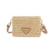 PRADA ショルダーバッグ ベージュ系 ミニバッグ カードケース 1MR024 2CYC