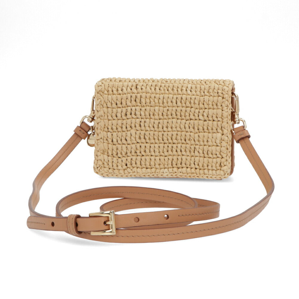 PRADA ショルダーバッグ ベージュ系 ミニバッグ カードケース 1MR024 2CYC