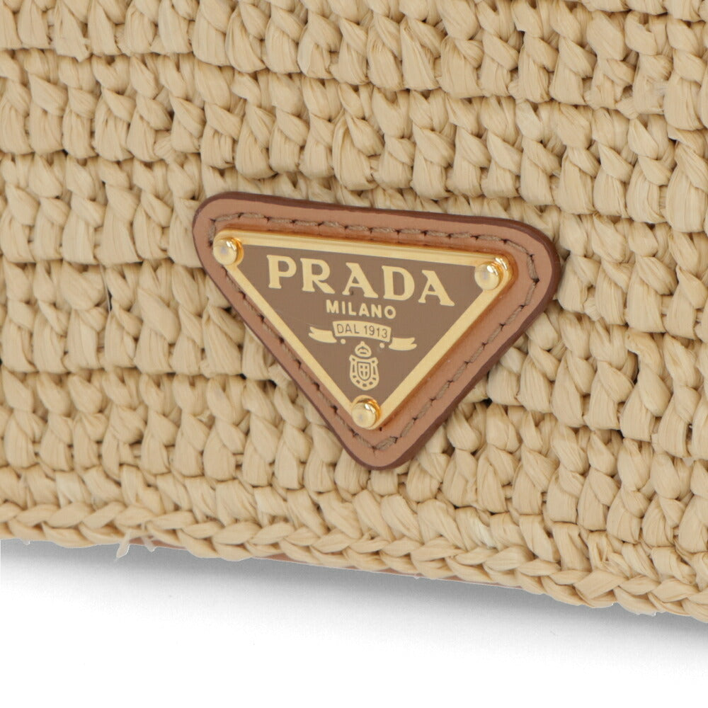 PRADA ショルダーバッグ ベージュ系 ミニバッグ カードケース 1MR024 2CYC