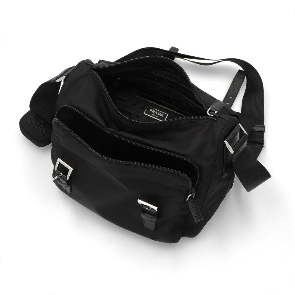 PRADA プラダ ユニセックス バッグ ショルダーバッグ ブラック ファブリック クロスボディバッグ Re-Nylon 1BD953VB1M RV44 F0002