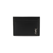 SAINT LAURENT サンローラン メンズ 雑貨 カードケース・名刺入れ ブラック ロゴ 607603