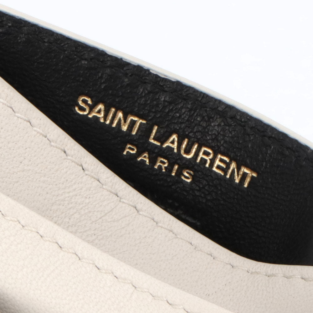SAINT LAURENT カサンドラ マトラッセ カードケース レザー
