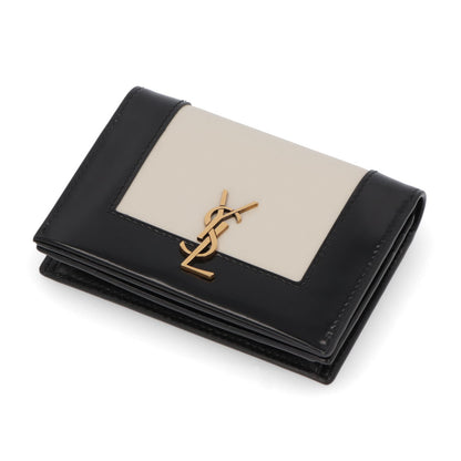 SAINT LAURENT カサンドラ カードケース バイカラー