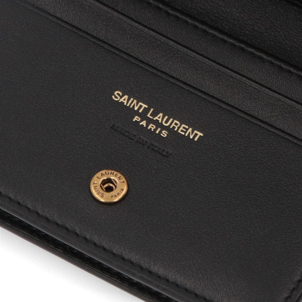SAINT LAURENT カサンドラ カードケース バイカラー
