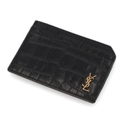 SAINT LAURENT カサンドラ カードケース ブラック