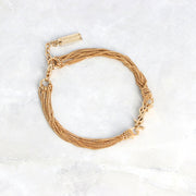 SAINT LAURENT サンローラン レディース アクセサリー ブレスレット ゴールド 真鍮 カサンドラ タッセル 804330 Y1500