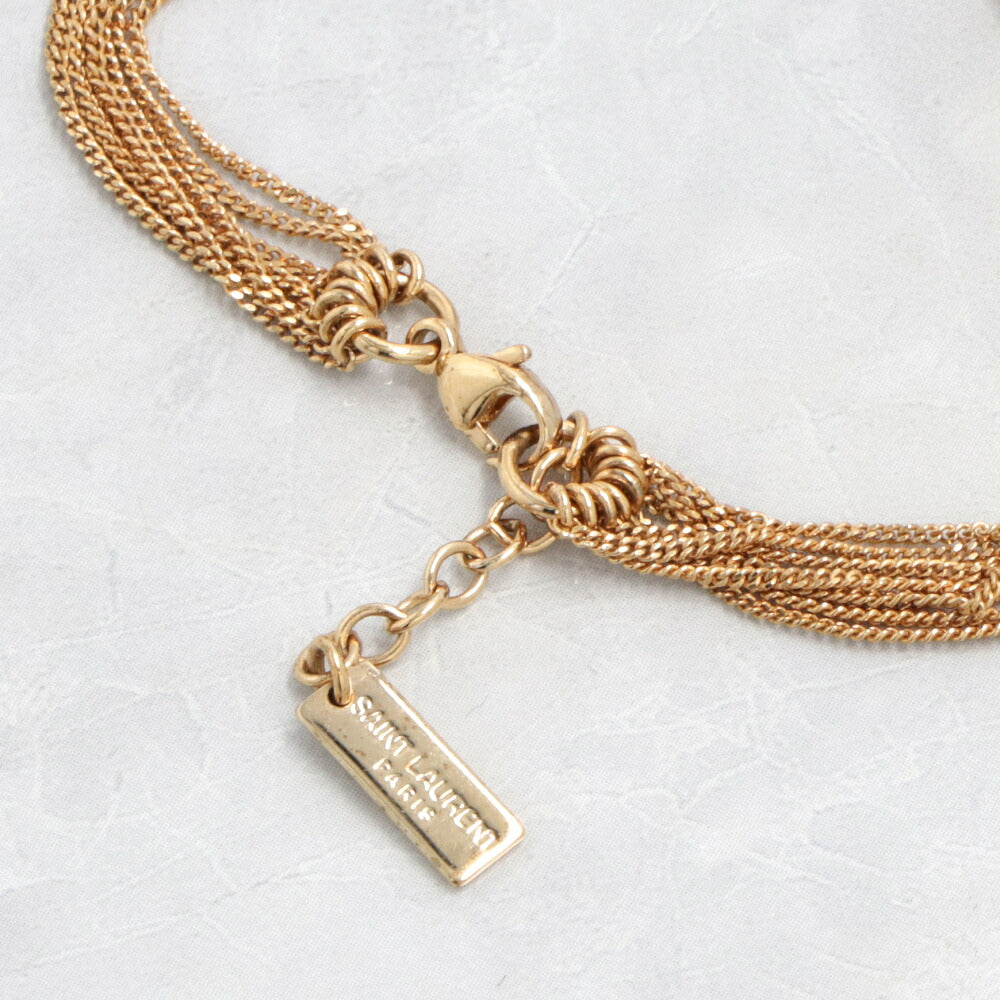 SAINT LAURENT サンローラン レディース アクセサリー ブレスレット ゴールド 真鍮 カサンドラ タッセル 804330 Y1500