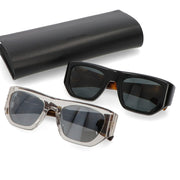 SAINT LAURENT サンローラン ユニセックス アイウェア サングラス ブラックフレーム クリアフレーム べっ甲 スクエア型 810815 Y9956