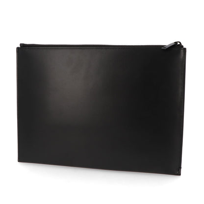 サンローラン SAINTLAURENT バッグ クラッチバッグ ユニセックス ブラック レザー ロゴ YSLイニシャル ビジネスバッグ ipadケース