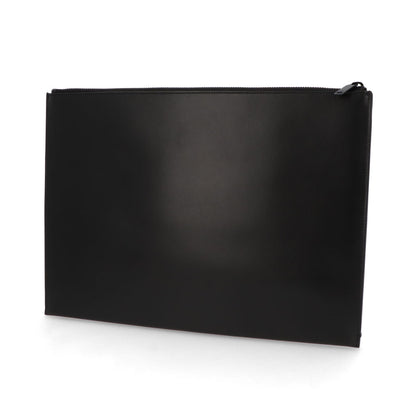 サンローラン SAINT LAURENT バッグ クラッチバッグ ユニセックス ブラック レザー ロゴ YSLイニシャル ビジネスバッグ