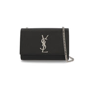 SAINT LAURENT ショルダーバッグ ブラック チェーンバッグ クロスボディバッグ カサンドラロゴ 469390 BOW0N