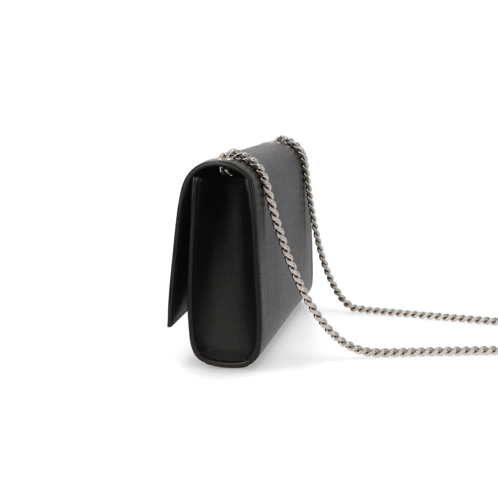SAINT LAURENT ショルダーバッグ ブラック チェーンバッグ クロスボディバッグ カサンドラロゴ 469390 BOW0N
