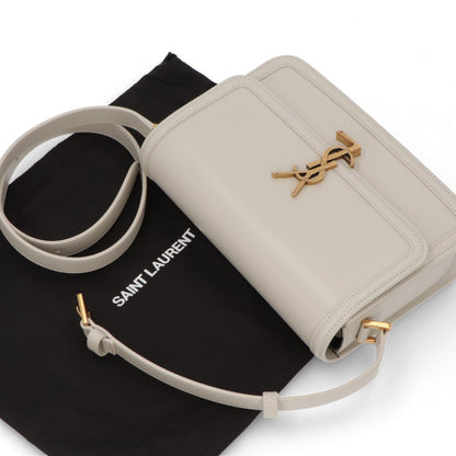 サンローラン SAINT LAURENT バッグ ショルダーバッグ レディース SOLFERINO M ソルフェリーノ ミディアム オフホワイト カーフ レザー カサンドラロゴ 鞄 スムースレザー 634305 0SX0W