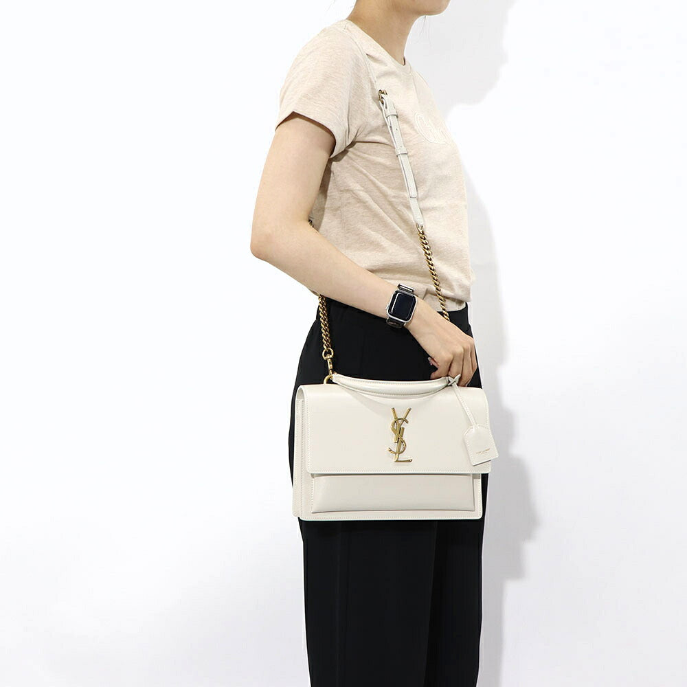 SAINT LAURENT サンセット ミディアム カサンドラロゴ