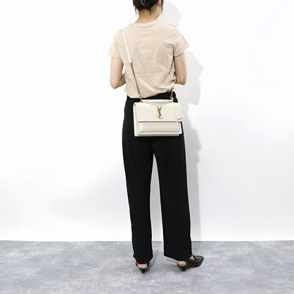 SAINT LAURENT サンセット ミディアム カサンドラロゴ