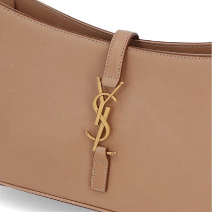 サンローラン SAINT LAURENT バッグ ハンドバッグ レディース サンカセット ベージュ系 カーフ レザー ホーボーバッグ スムーススキン 鞄 カサンドラロゴ 肩掛け 657228 BWR6W