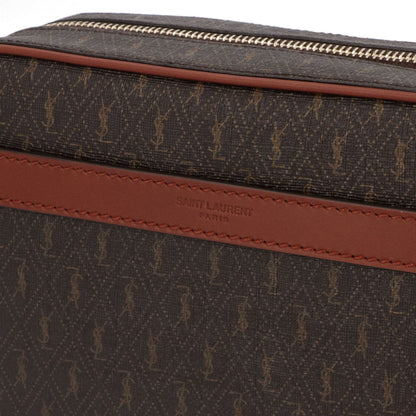 サンローラン SAINT LAURENT バッグ ショルダーバッグ レディース CAMERA BAG カメラケース ダークブラウン レザー カサンドラロゴ モノグラム 669957 FABLK