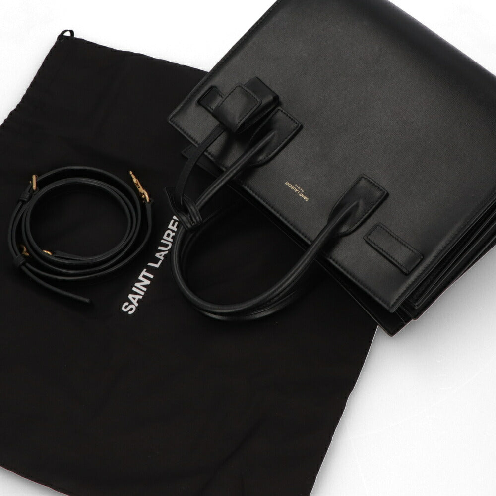 SAINT LAURENTショルダーバッグ サックドジュールベイビー ブラック 421863 02G9W