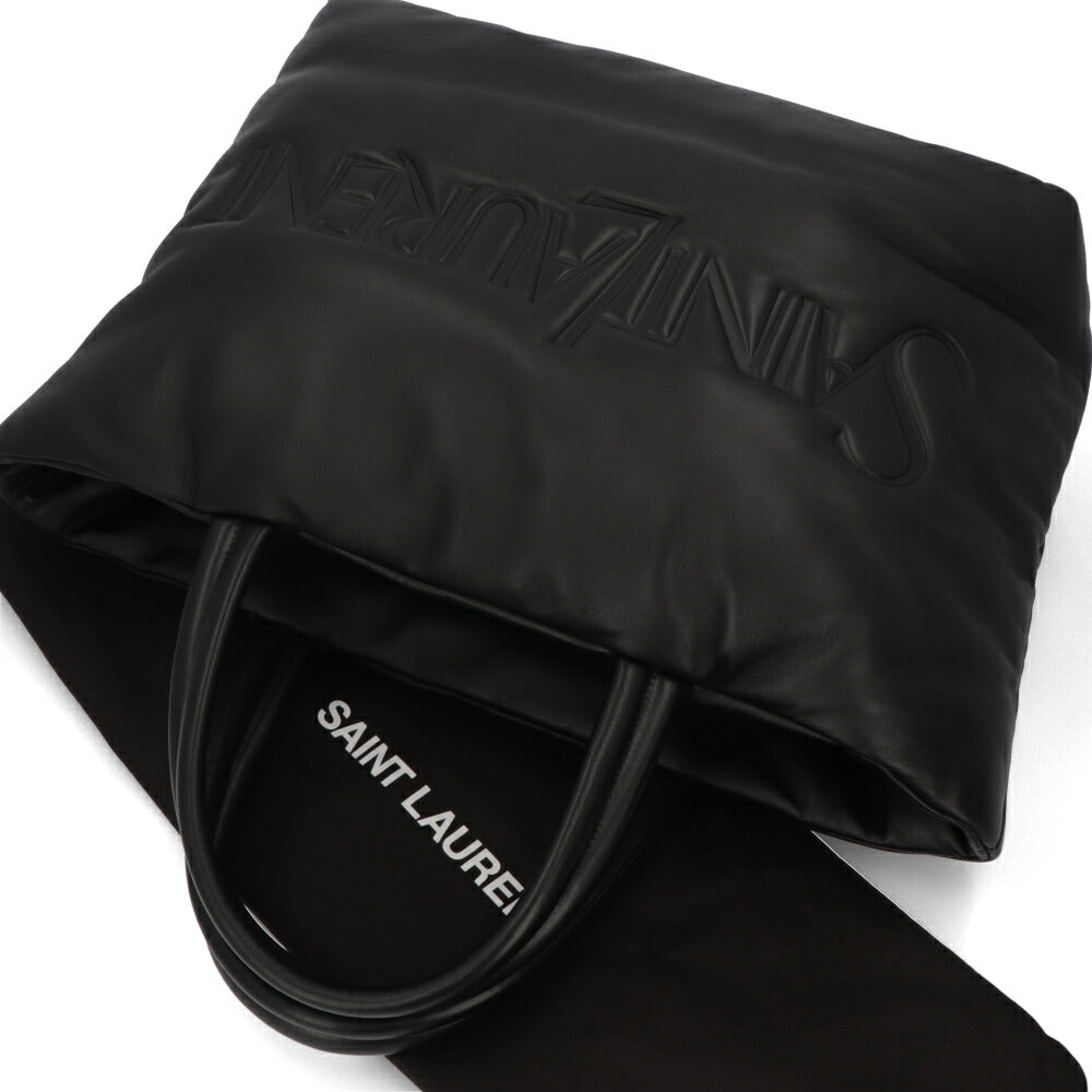 SAINT LAURENTトートバッグ ブラック パファーバッグ 756269 AACIW