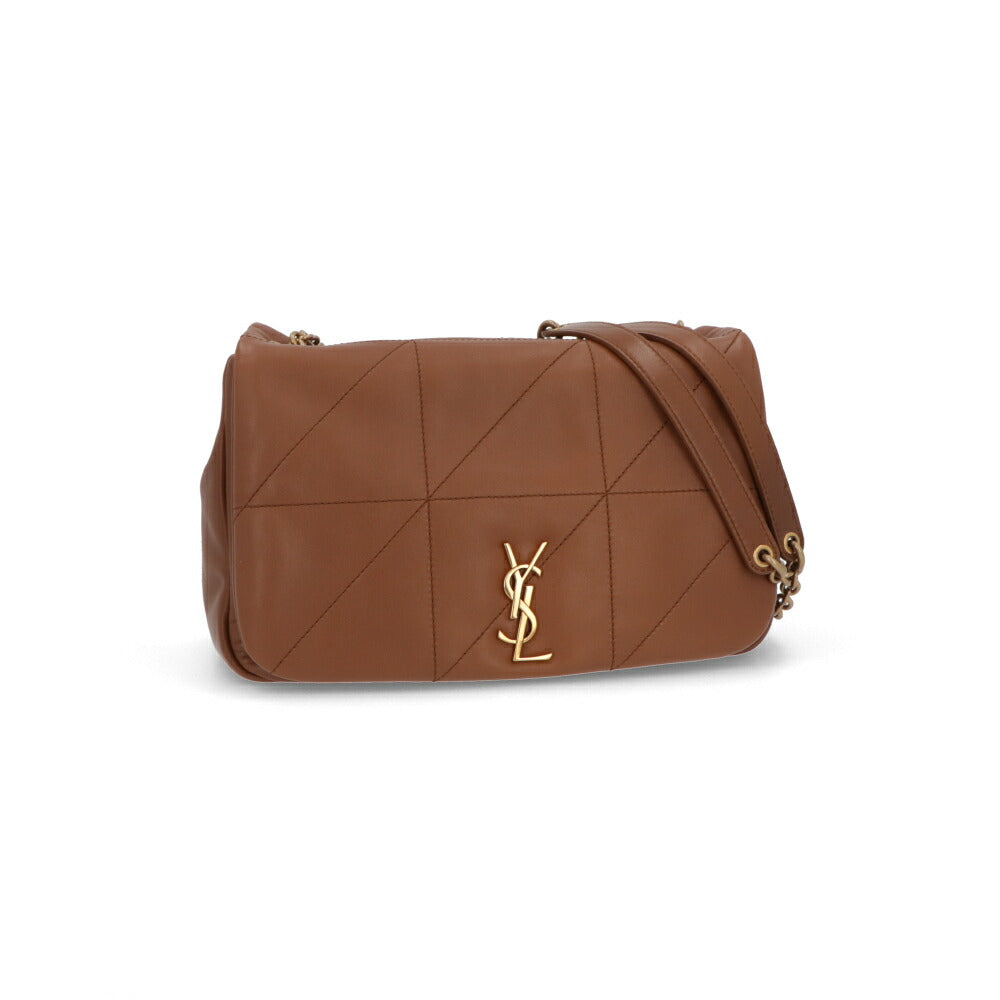 SAINT LAURENT バッグ ショルダーバッグ ブラウン ジェイミー チェーンバッグ  763475 AAB32