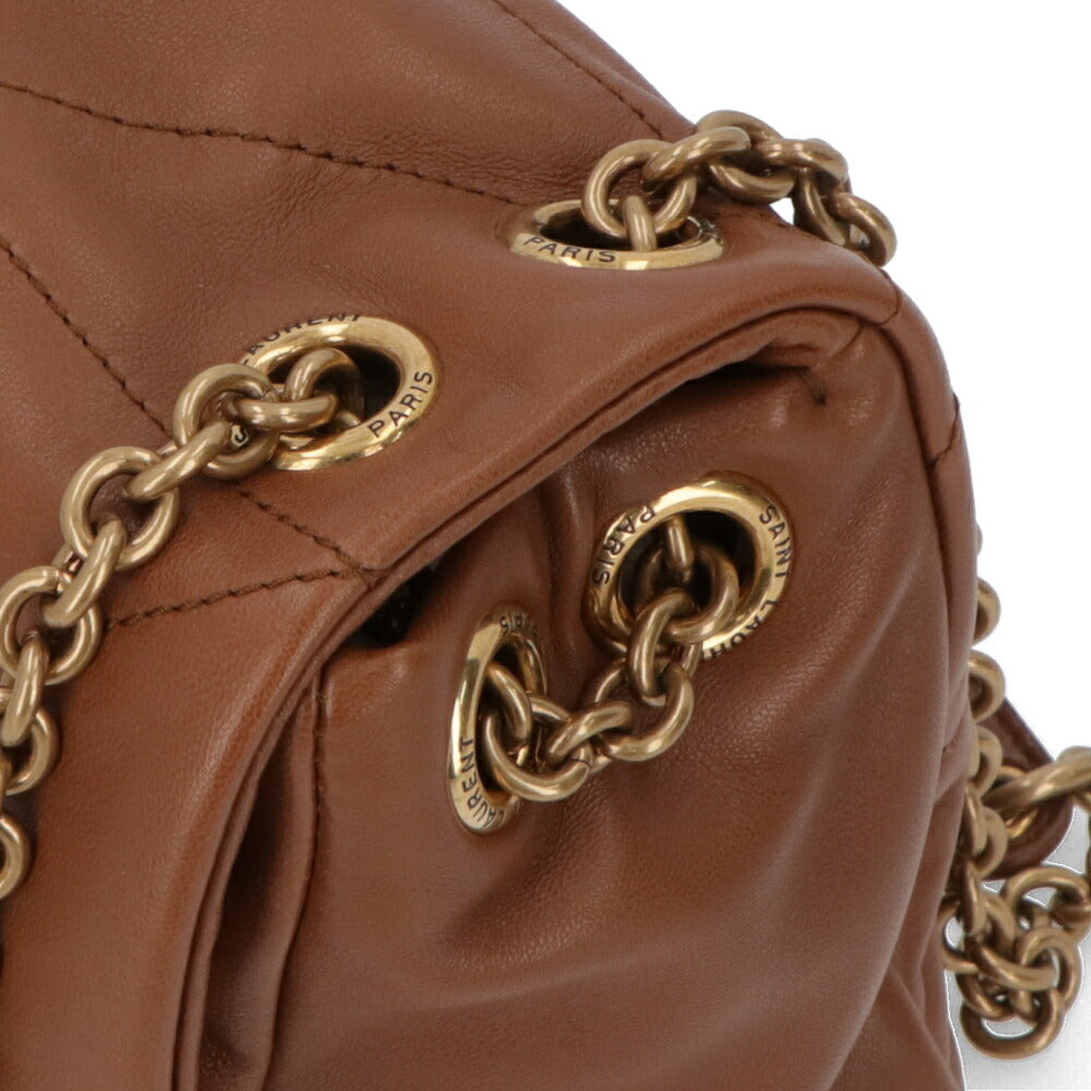 SAINT LAURENT バッグ ショルダーバッグ ブラウン ジェイミー チェーンバッグ  763475 AAB32