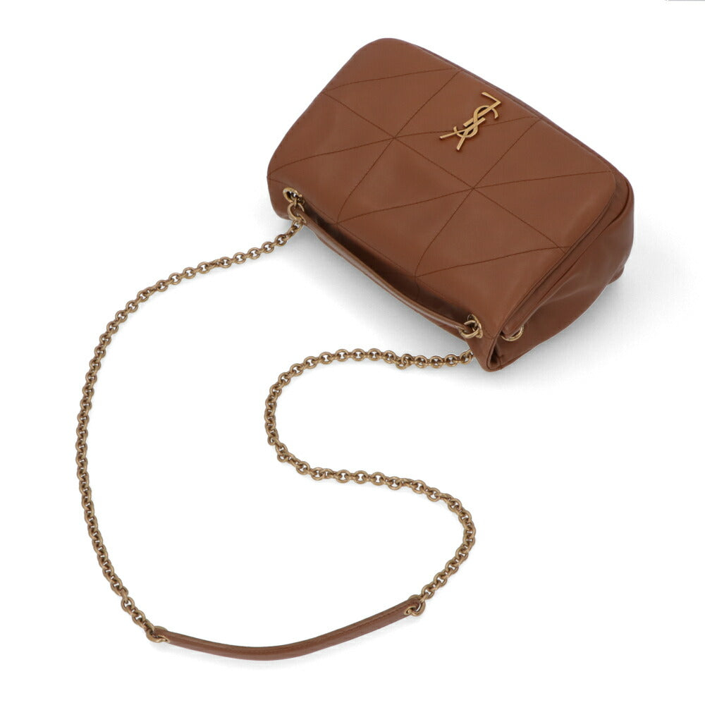 SAINT LAURENT バッグ ショルダーバッグ ブラウン ジェイミー チェーンバッグ  763475 AAB32